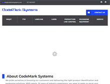 Tablet Screenshot of codemarksystems.com